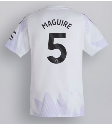 Manchester United Harry Maguire #5 Replik Auswärtstrikot 2025-26 Kurzarm